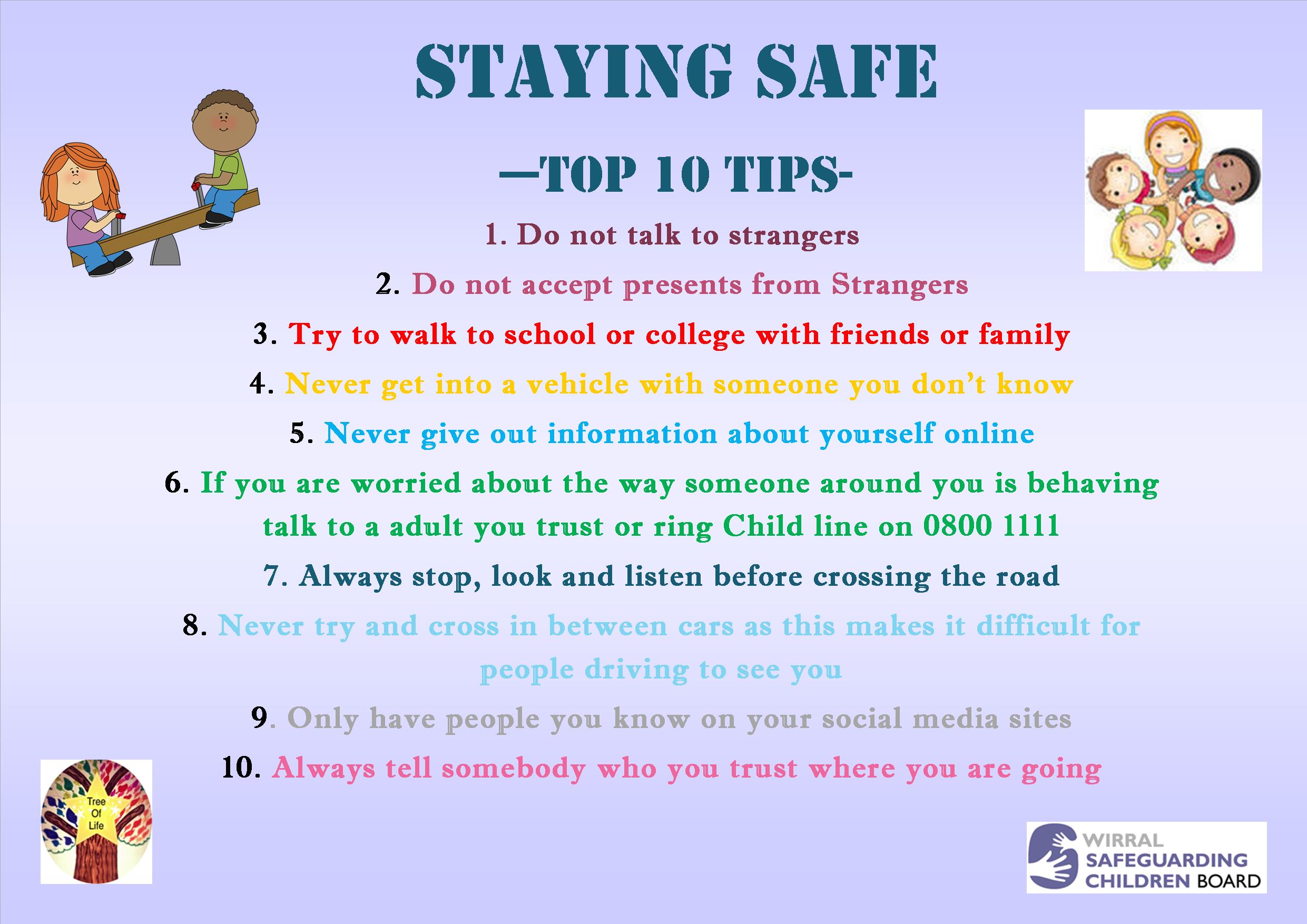 Staying Safe Wirral Safeguarding Children Board