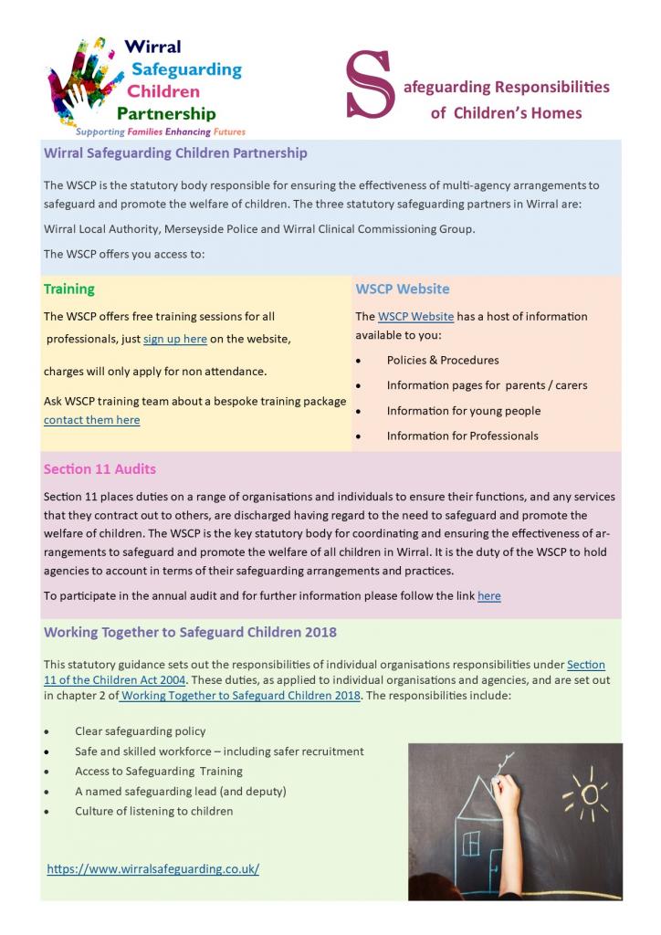 Safeguarding Responsibilities of Children's Homes Wirral Safeguarding